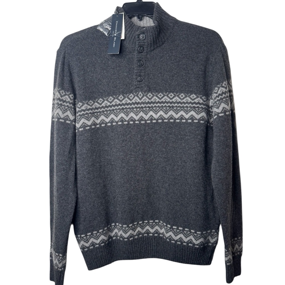 Stylish Charcoal Turtleneck Sweater